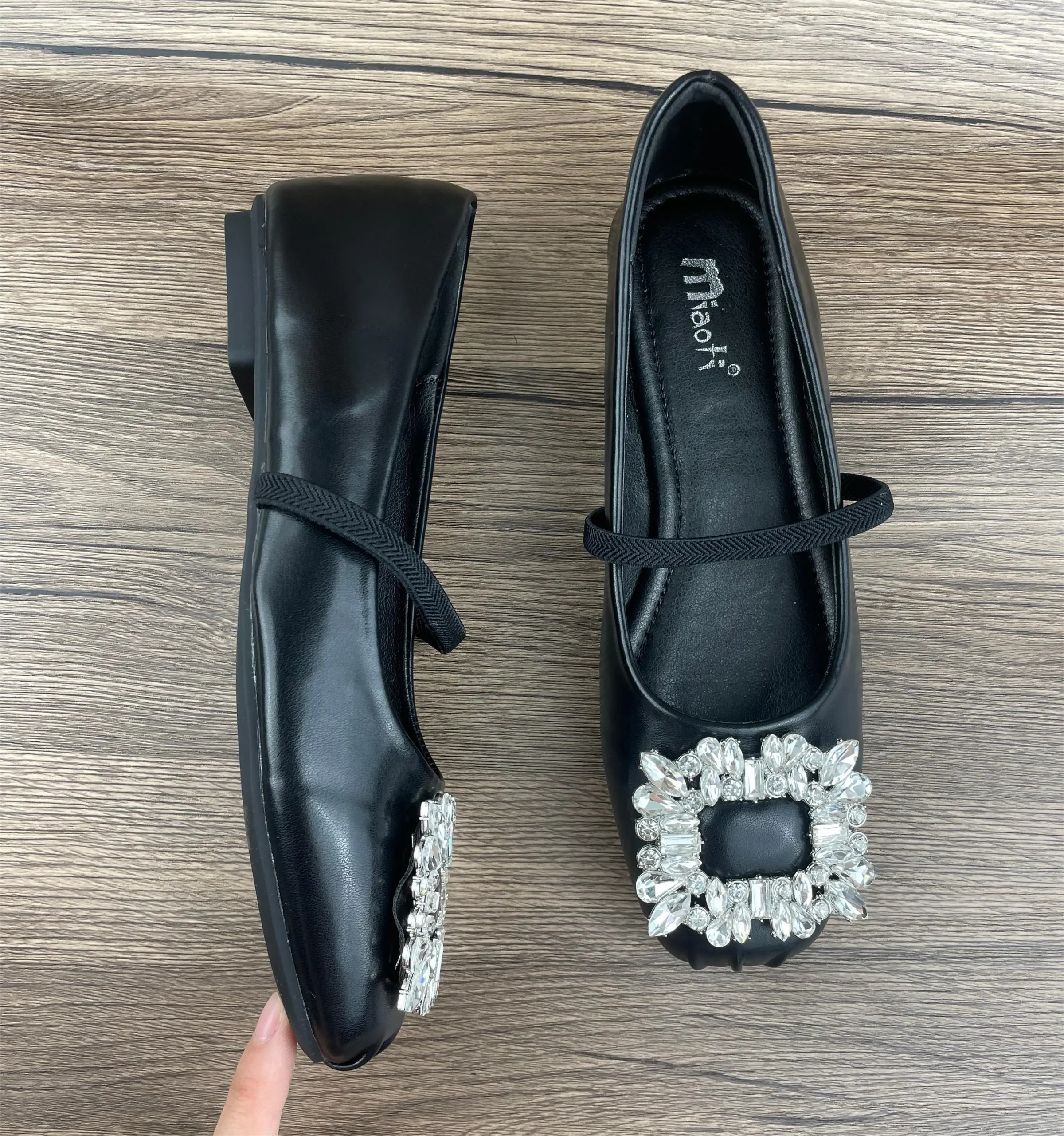 Mary Jane Shoes Women S Shoes Rhinestone Shoes