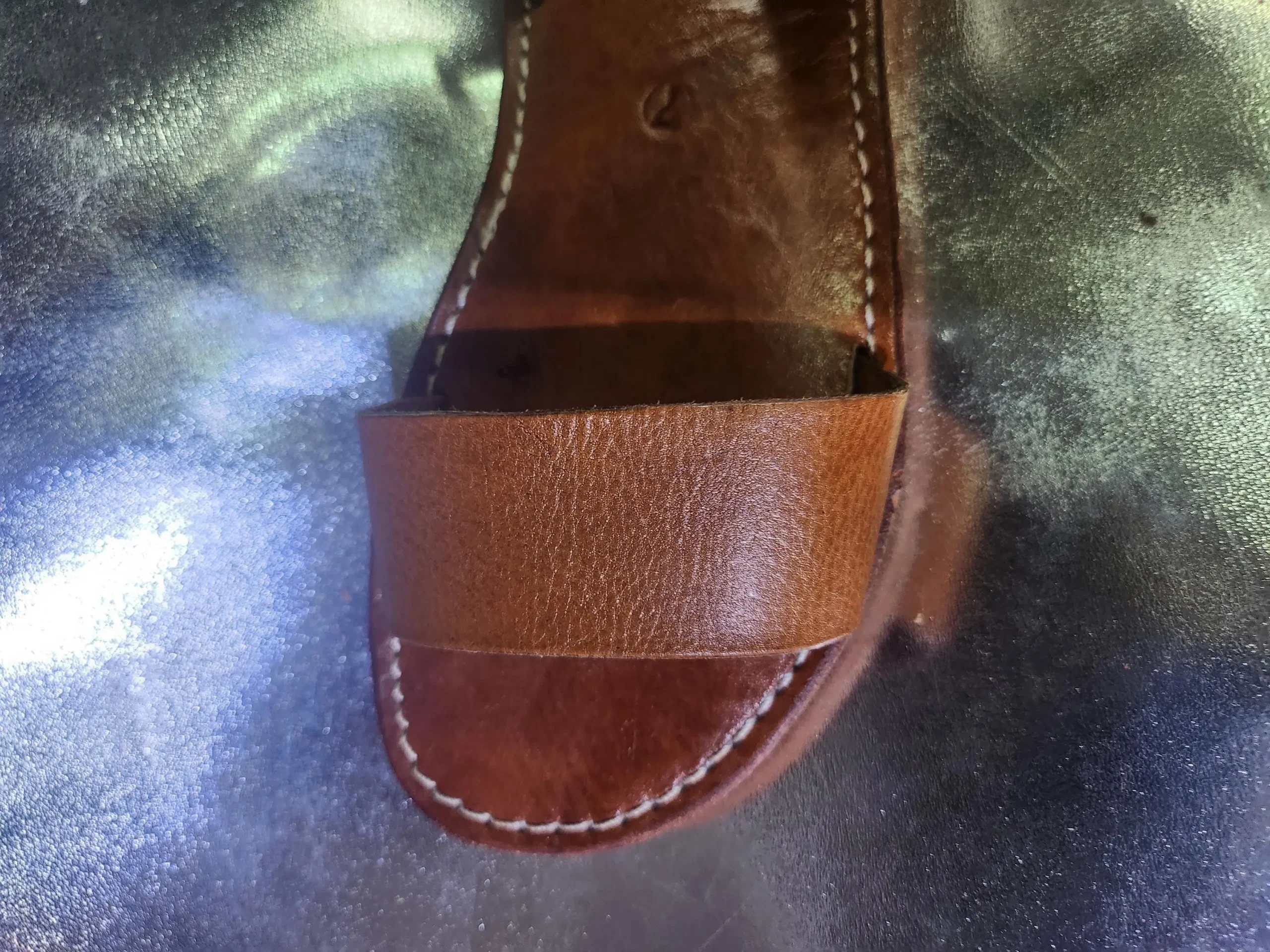 Women’s Brown Moroccan Leather Fall Sandals