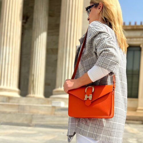 Women Leather Shoulder Bag Crossbody Purse Full Grain